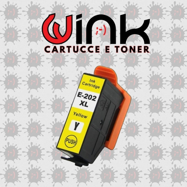 202XLY 13ML- GIALLO COMPATIBILE per Epson MULTIFUNZIONE EXPRESSION PREMIUM XP6000 - XP6005. Compatibile con C13T02H44020