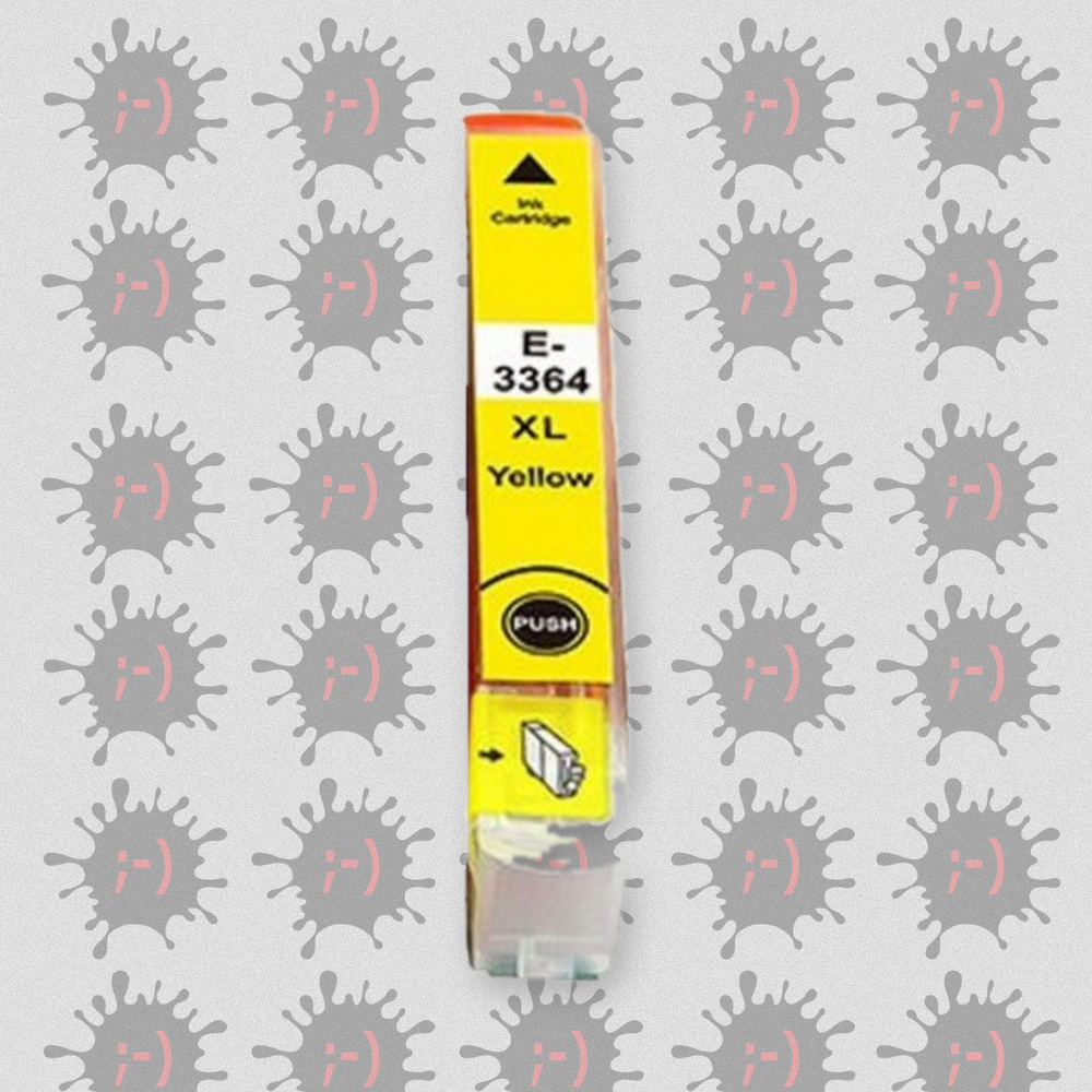 T3364 13.8ml- GIALLO Compatibile per Epson XP530/XP630/XP635/XP830#33XLBK