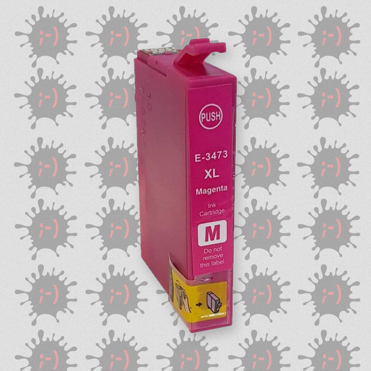T3473 12ML - Cartuccia inkjet Compatibile MAGENTA per EPSON WORKFORCEPRO WF3720DWF. Compatibile con C13T34734020. Codice