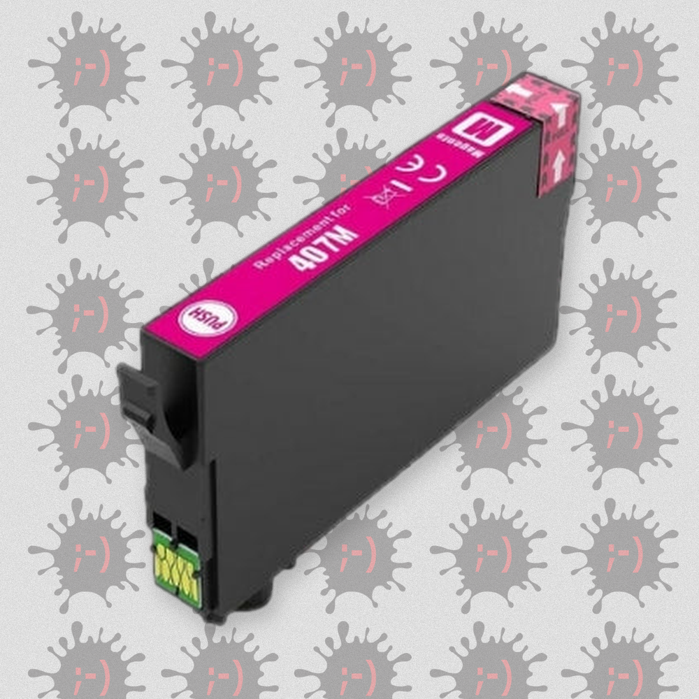 407XLM 26ML – Cartuccia inkjet di ricambio con chip MAGENTA per Epson WORKFORCE PRO WF4745. 1900PG.Compatibile con C13T0