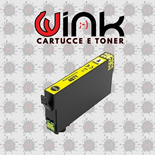 407XLY 26ML – Cartuccia inkjet di ricambio con chip GIALLO per Epson WORKFORCE PRO WF4745. 1900PG.Compatibile con C13T07U440.
