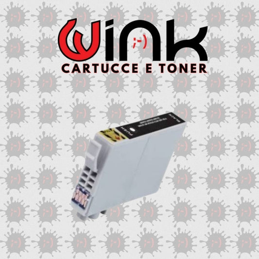 T603XLBK 18ml - Cartuccia inkjet di ricambio con chip nero per Epn EXPRESSION HOME XP2100, WORKFORCE WF2810DWF. Compatibile con C13T03A14010. Codice Cartuccia 603XL.