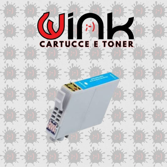 T603XLC 14ml - Cartuccia inkjet di ricambio con chip CIANO per Epn EXPRESSION HOME XP2100, WORKFORCE WF2810DWF. Compatibile con C13T03A14010. Codice Cartuccia 603XL.