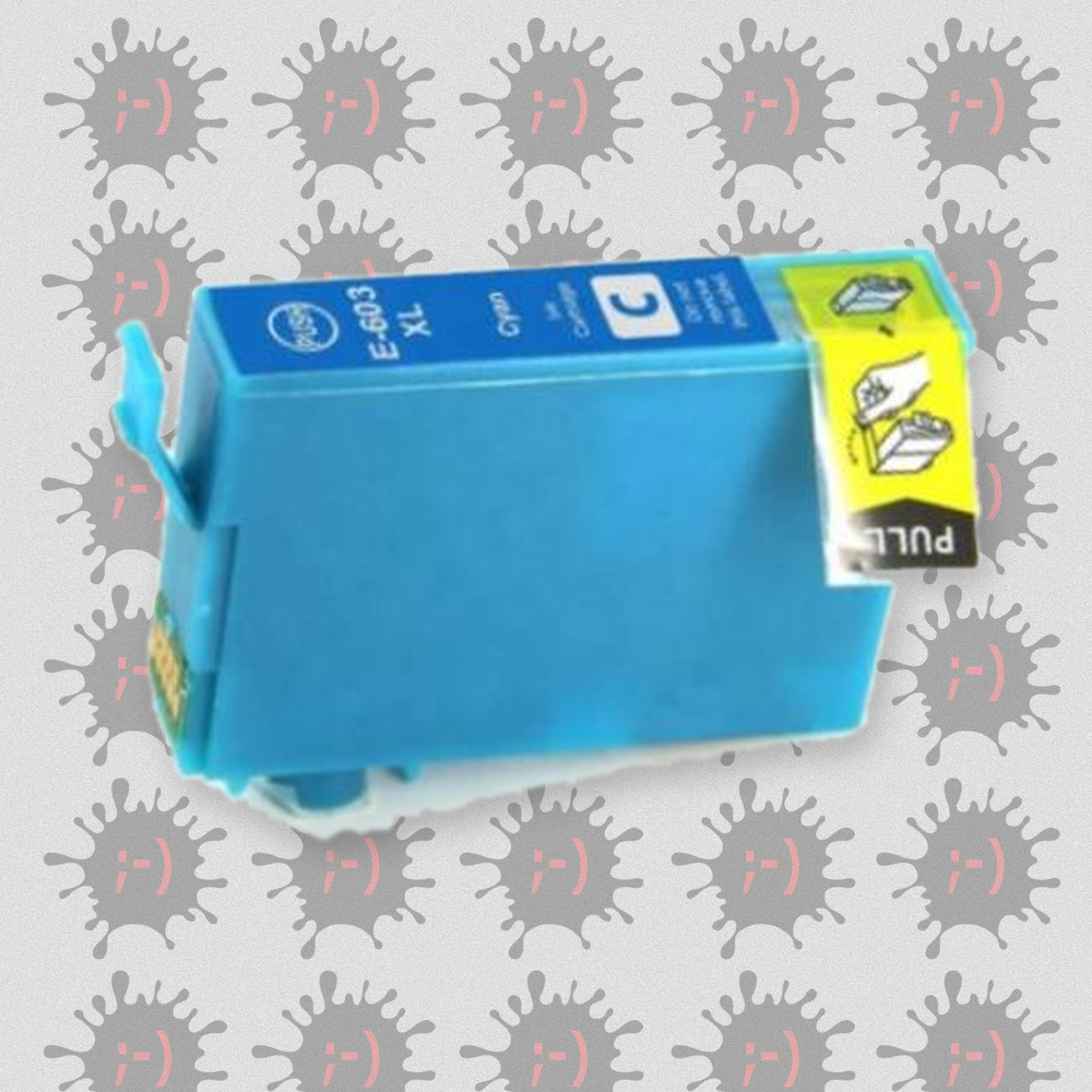 T603XLC 14ml - Cartuccia inkjet di ricambio con chip CIANO per Epn EXPRESSION HOME XP2100, WORKFORCE WF2810DWF. Compatib