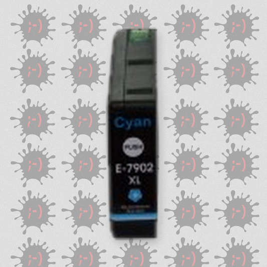 T7902 28ML - Cartuccia inkjet di ricambio CIANO per Epson WF4630,4640,5110,5190,5620,5690-2K#79XL
