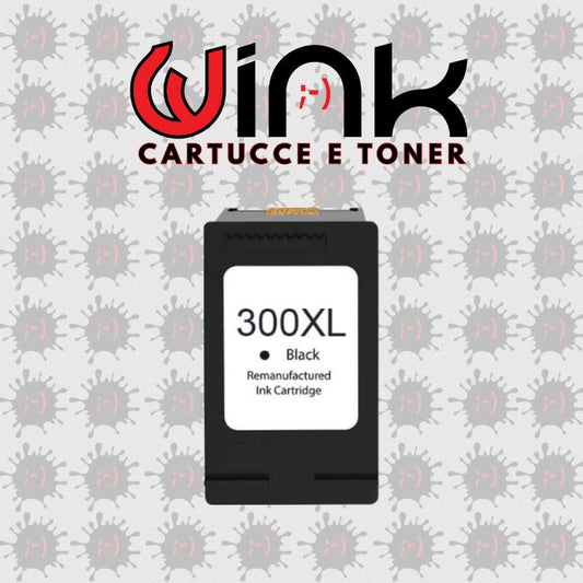 HP300XLBK - 18ml Cartuccia/Testina Nero di Ricambio "Mostra Livelli Inchiostro" Compatibile con HP: Deskjet D 2560, F 4280, F 4224 AIO, F 4210 AIO, F 4272 AIO. Compatibile con CC641EE.