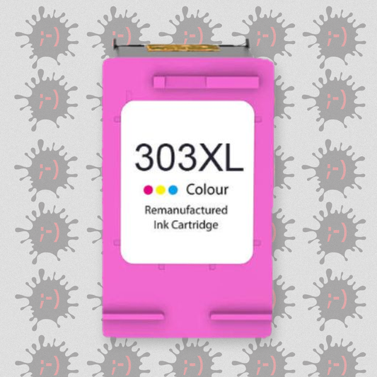 HPT6N03AE(303XL) COL 18ML- Cartuccia/Testina Colori di Ricambio "Mostra Livelli Inchiostro" Compatibile con HP ENVY PHOT