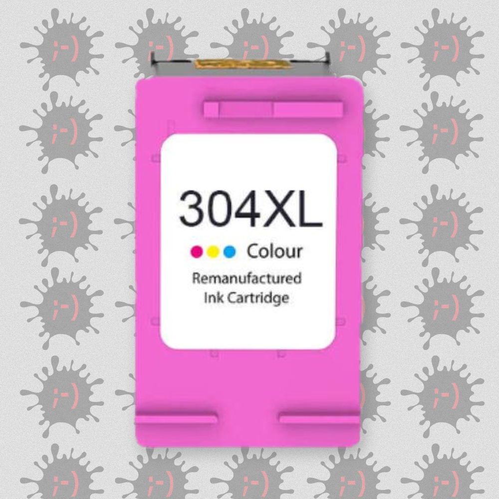 HP304XL 15ML N9K07AE - Cartuccia/Testina Colori di Ricambio "Mostra Livelli Inchiostro" Compatibile con HP 3720, 3730. C