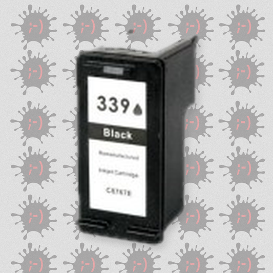 HP339 25ml - Cartuccia Rigenerata HP Desk Jet 460XX/5740/5745/6520 -Nera #339 25ML