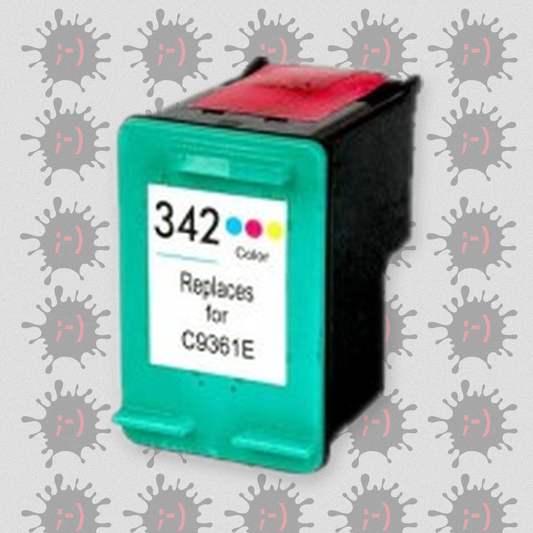 HP342 12ml Cartuccia Rigenerata INKJET A COLORI HP Deskjet 5440/D4160/PSC 1507 # 342