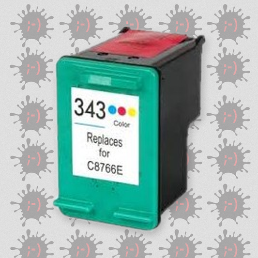 HP343 18ml -Cartuccia Rigenerata HP Desk Jet 460XX/5740/5745/6520 -Colore #343