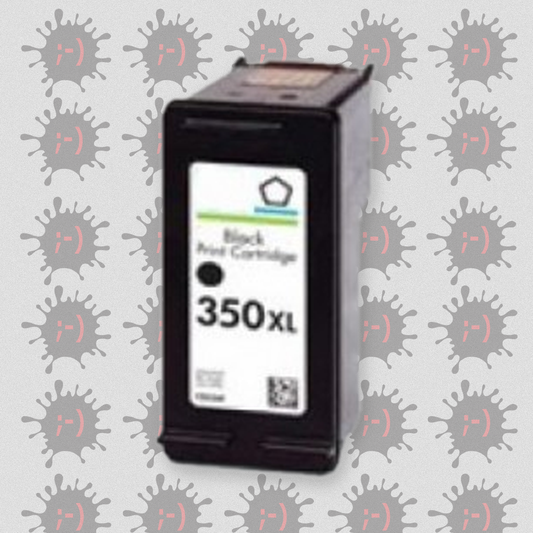 HP350XL - 25ml Cartuccia RIGENERATA inkjet Nero per HP Officejet J6410, Deskjet D4260, D 4263, D 4268, Officejet J5730. 