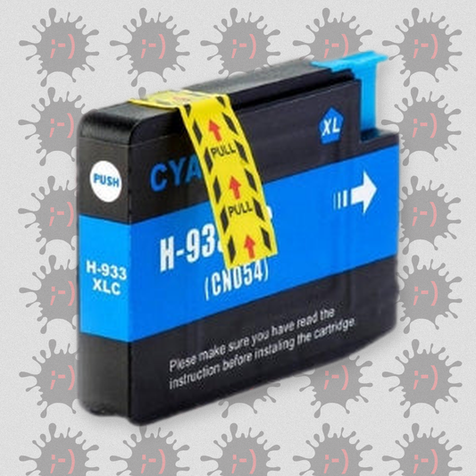 933XL 13ML - Compatibile CIANO per HP 6100,H611A,6700,6600,H711A,7110.#CN053AE