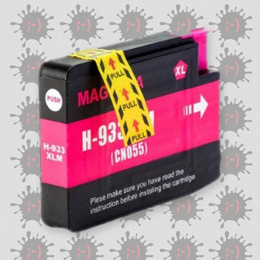 933XL 13ML - Compatibile MAGENTA per HP 6100,H611A,6700,6600,H711A,7110.#CN053AE