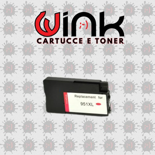 951XLM 28ml - Cartuccia inkjet Compatibile MAGENTA per HP Officejet PRO8100, 251DW. Codice Cartuccia 951XL MAGENTA.