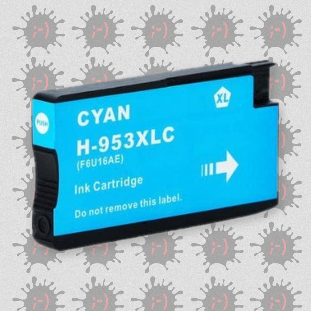 953XL - C - Cartuccia inkjet di ricambio Ciano per HP Officejet PRO 7740 WF All in One, PRO 8210, PRO 8710, PRO 8715 ALL