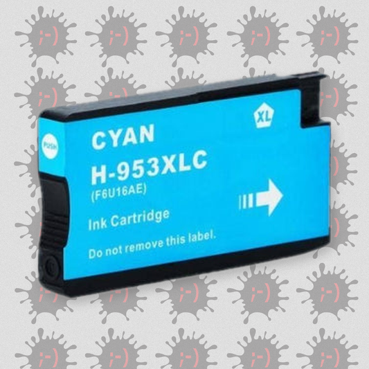 953XL - C - Cartuccia inkjet di ricambio Ciano per HP Officejet PRO 7740 WF All in One, PRO 8210, PRO 8710, PRO 8715 ALL