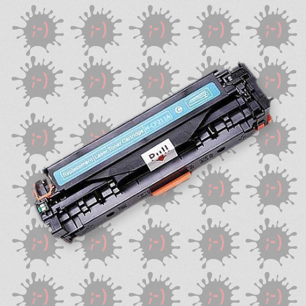 CF211A 1.8K- 131X - Toner di Ricambio Ciano con chip in dotazione per HP Pro 200 color M251nw,M251MFP ,M276nw 1.8K #131A