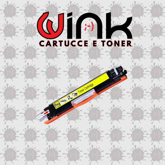 CF352A - 132A - Toner rigenerato GIALLO con chip in dotazione per HP Laserjet Pro Color M176N, M177FW. Stampa fino a 1.000 pagine al 5% di copertura.