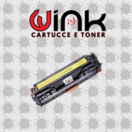 CF532A 0,9K - Toner di ricambio giallo per HP LASERJET PRO COLOR MFP 180. Stampa fino a 900 pagine al 5% di copertura.