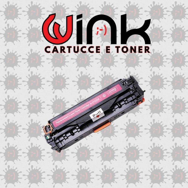 CF533A 0,9K - Toner di ricambio magenta per HP LASERJET PRO COLOR MFP 180. Stampa fino a 900 pagine al 5% di copertura.