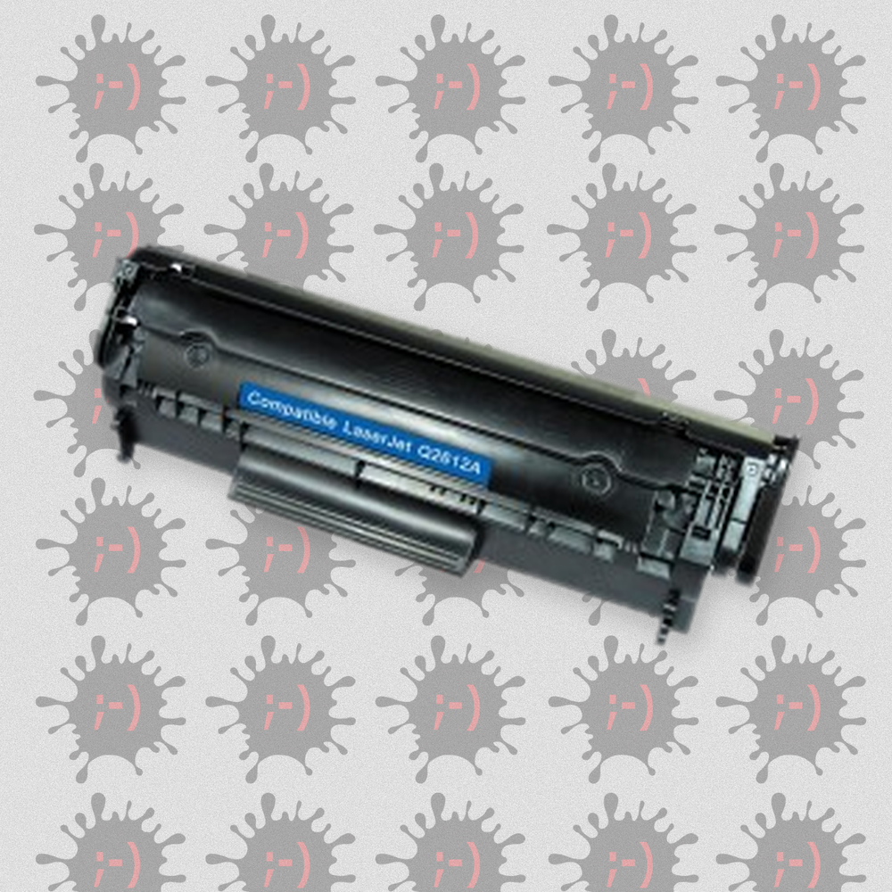 Q2612A 2K - Toner rigenerato Nero per HP Laserjet 1010, 1012, 1015. Stampa fino a 2.000 pagine al 5% di copertura.