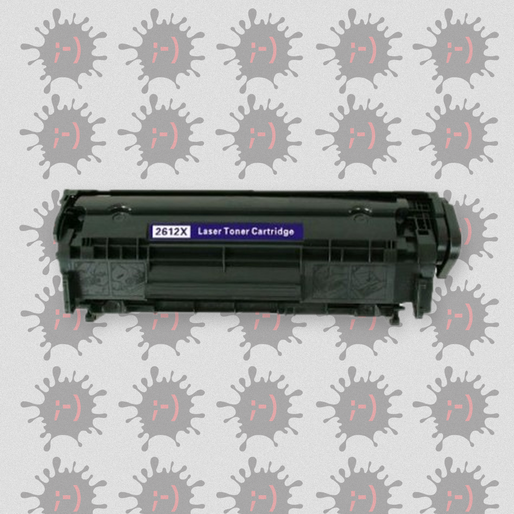 Q2612X 3K - ALTA CAPACITA' 3000PG - Toner di ricambio Nero per HP Laserjet 1010, 1012, 1015,1020, 1022. Stampa fino a 30