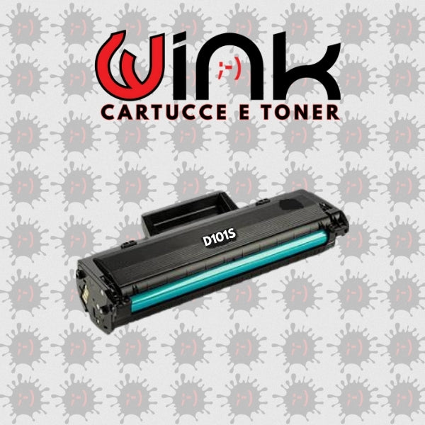 D101S 1.5K - Toner di ricambio Nero con chip in dotazione per Samsung ml 2160, 2165W, 2165, Scx 3400, 3400F. Stampa fino a 1.500 pagine al 5% ci copertura.