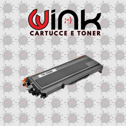 TN2000 2.5K -Toner Rigenerato Brother HL 2030/2040 /MFC 7225N/7420-2.500 Pagine #TN-2000
