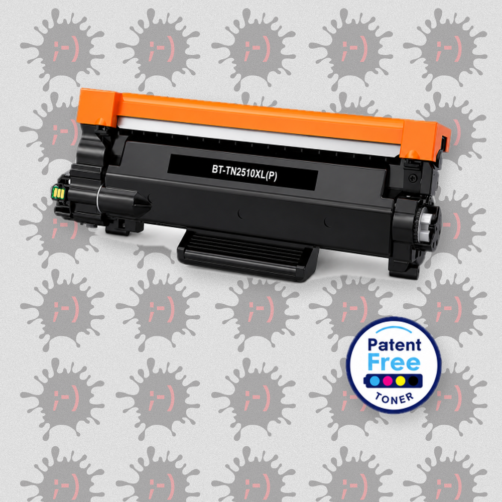 Brother TN-2510XL toner nero 3.000 pagine, Pro Performance patent free – WINK